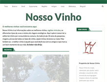 Tablet Screenshot of nossovinho.com